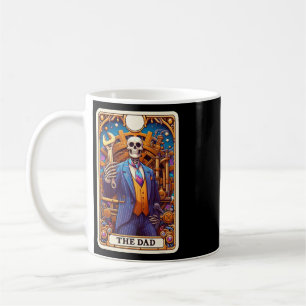 The Dad Tarot Card Skeleton Fathers Day Daddy Byby Coffee Mug