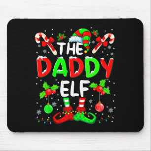 The Daddy Elf Costume Pajamas Pjs Christmas Xmas M Mouse Mat