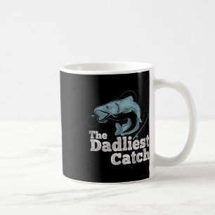 The Dadliest Catch Go Fishing Lover Fisherman Coffee Mug