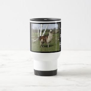 THE DAILY LLAMA TRAVEL MUG