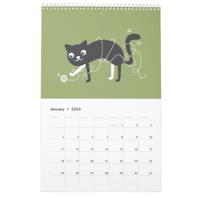 The Daily Tail Calendar 2013 (Jan 2026)