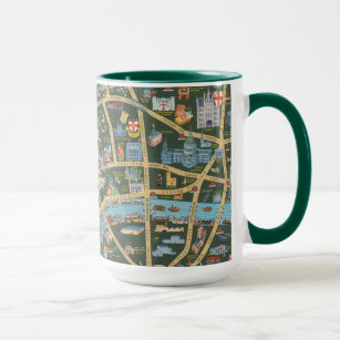The Daily Telegraph Picture Map of London Mug