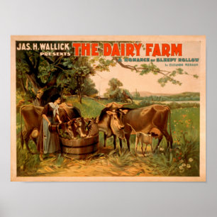 The Dairy Farm a Romance of Sleepy Hollow Play Poster