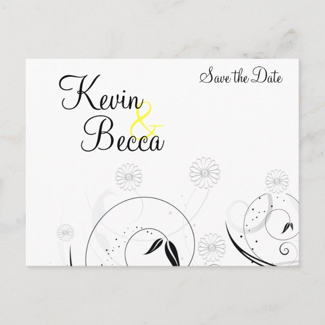 the Daisy Collection Announcement Postcard (Front)