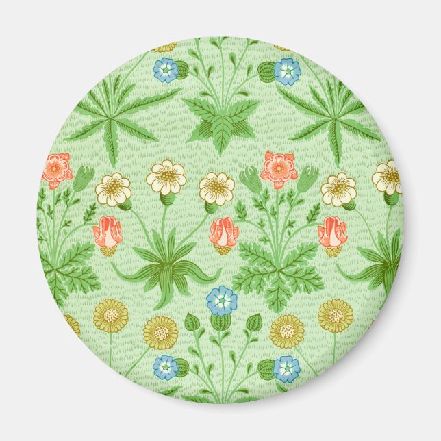 The Daisy Pattern, Wallpaper by William Morris Magnet (Front)