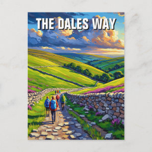 The Dales Way England Travel Postcard
