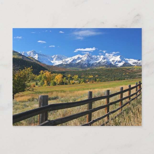 The Dallas Divide near Ridgway, Colorado... Postcard (Front)
