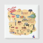 The Dallas Texas Magnet<br><div class="desc">The Dallas Texas Magnet</div>