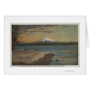 The Dalles, Oregon - Mt. Hood from Columbia Rive