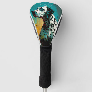 The Dalmatian Dog - Composition 006 Golf Head Cover