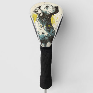 The Dalmatian Dog - Composition 009 Golf Head Cover