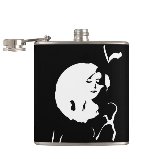 The Dame Hip Flask (Opened)