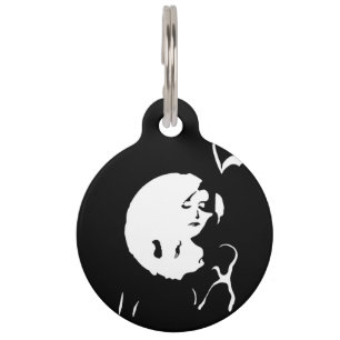 The Dame Pet Tag