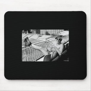 The Damned Captain Sensible At Cricket By Virgina Mouse Mat