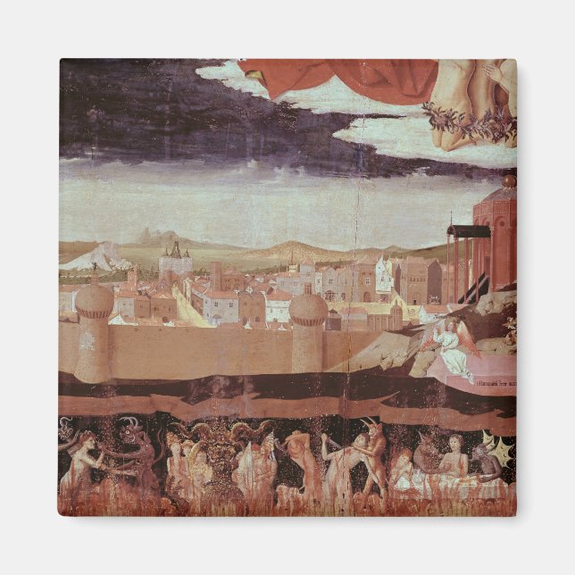 The Damned in Hell Magnet (Front)