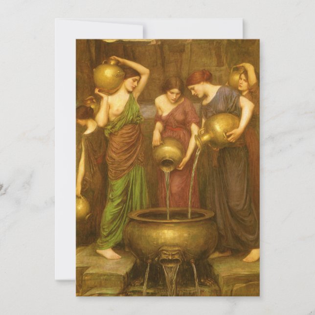 The Danaides by John William Waterhouse (Front)