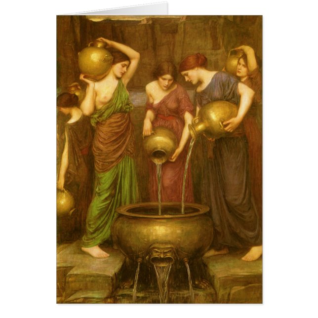 The Danaides by John William Waterhouse (Front)