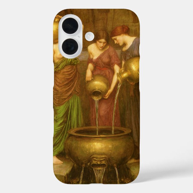 The Danaides by John William Waterhouse Case-Mate iPhone Case (Back)