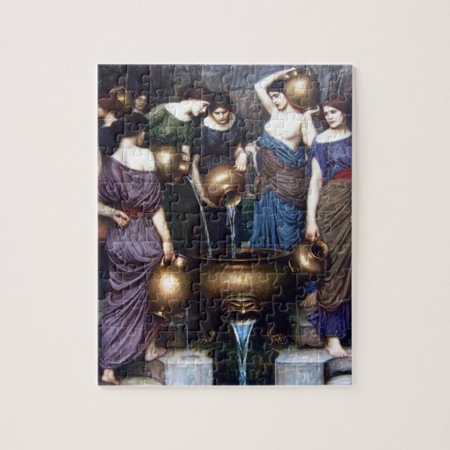 The Danaides by John William Waterhouse Jigsaw Puzzle (Vertical)
