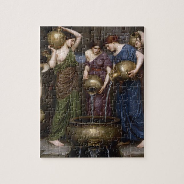 The Danaides by John William Waterhouse Jigsaw Puzzle (Vertical)