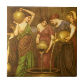 The Danaides by John William Waterhouse Tile