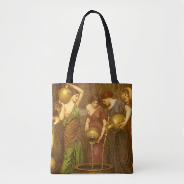 The Danaides by John William Waterhouse Tote Bag (Front)