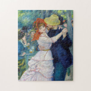 The dance at Bougival by Pierre-Auguste Renoir Jigsaw Puzzle