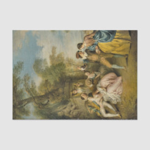 The Dance by Jean-Baptiste Pater Tissue Paper