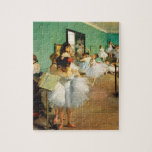 The Dance Class (1874) by Edgar Degas Jigsaw Puzzle<br><div class="desc">The Dance Class (1874) by Edgar Degas.</div>