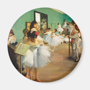 The Dance Class (1874) by Edgar Degas Magnet