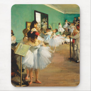 The Dance Class (1874) by Edgar Degas Mouse Mat