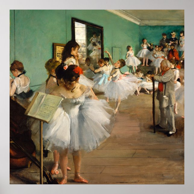 The Dance Class (1874)  Poster (Front)