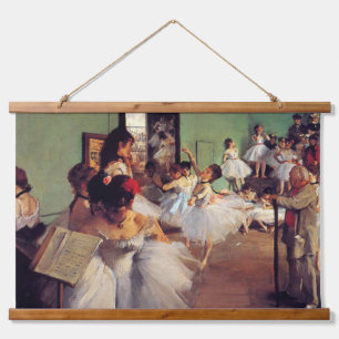 The Dance Class by Edgar Degas Hanging Tapestry