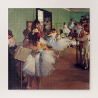 The Dance Class by Edgar Degas 
