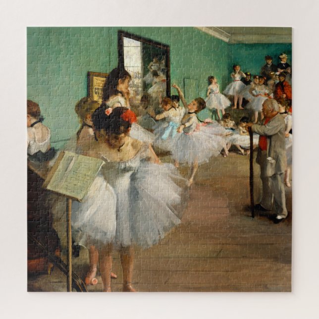 The Dance Class by Edgar Degas Jigsaw Puzzle (Vertical)