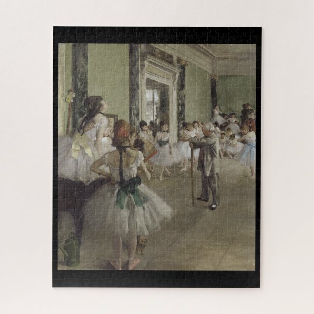 "The Dance Class" by Edgar Degas Jigsaw Puzzle (Vertical)