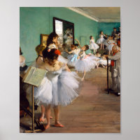 The Dance Class by Edgar Degas