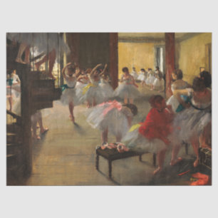 The Dance Class by Edgar Degas Tissue Paper