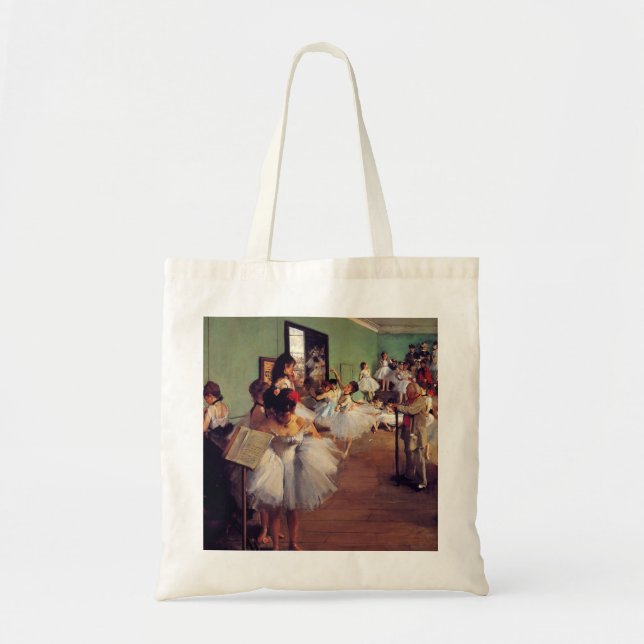 The Dance Class by Edgar Degas Tote Bag (Front)