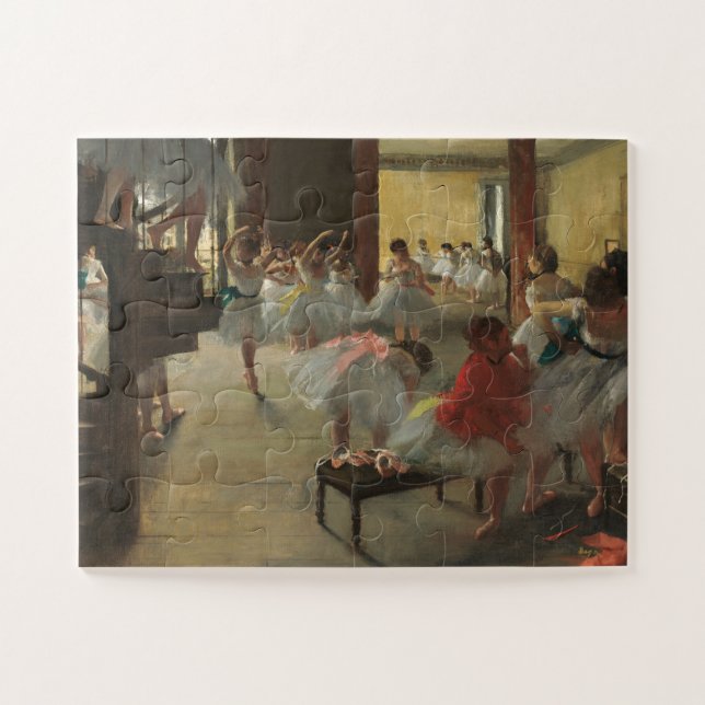 The Dance Class, Degas Art  Jigsaw Puzzle (Horizontal)