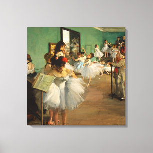The Dance Class   Edgar Degas Canvas Print