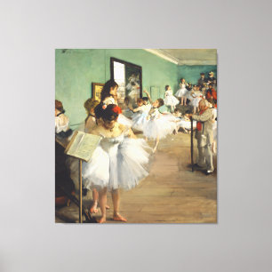 The Dance Class Edgar Degas    Canvas Print
