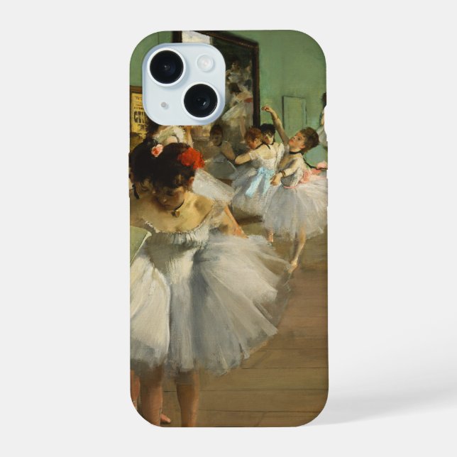 The Dance Class | Edgar Degas iPhone 15 Case (Back)