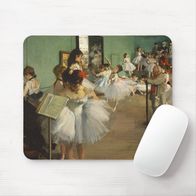 The Dance Class | Edgar Degas Mouse Mat (With Mouse)