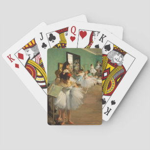 The Dance Class   Edgar Degas Playing Cards