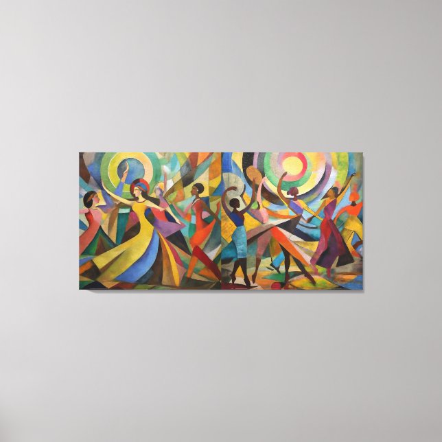 The Dance - Large Stretched Canvas Print (Front)
