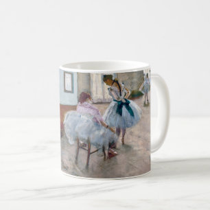 The Dance Lesson, Edgar Degas Coffee Mug