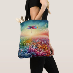 The Dance of Dragonfly Tote Bag