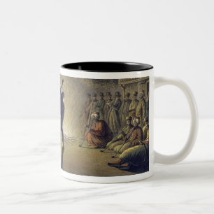 The Dance of the Bulgarian Peasants, pub. by Willi Two-Tone Coffee Mug