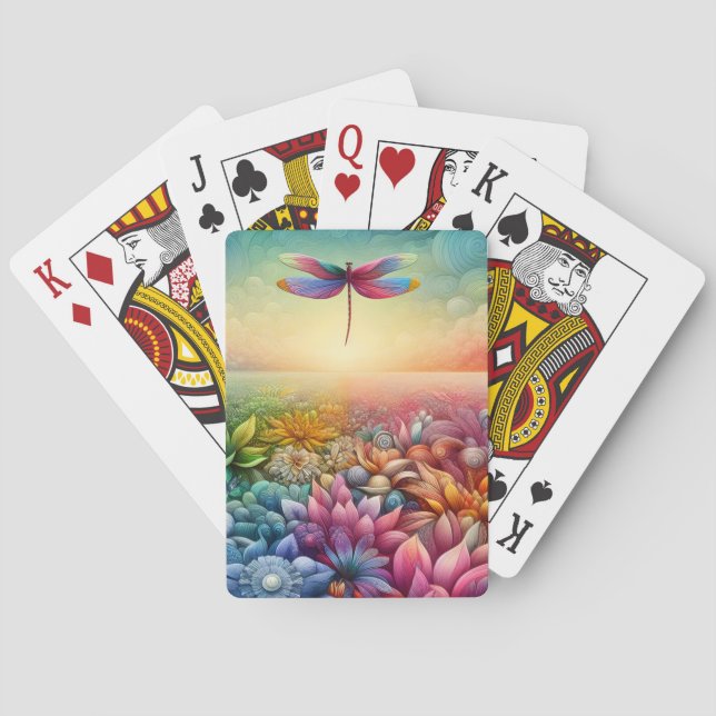 The Dance of the Dragonfly - Playing Cards (Back)